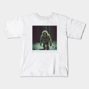 The Yeti Lurks Kids T-Shirt